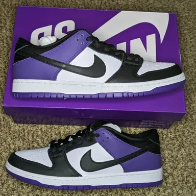 Nike SB dunk low court purple size 10.5m