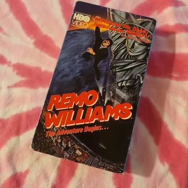VHS - MOVIE - Remo Williams The Adventure Begins....