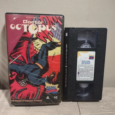 Spiderman vs Dr Doom VHS Marvel Comics