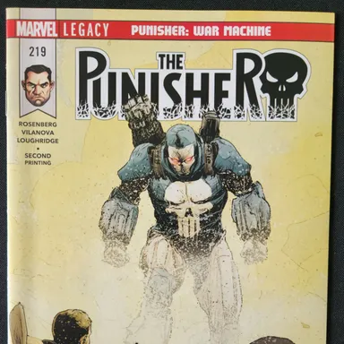 Punisher #219 2nd print 🍆 War Machine