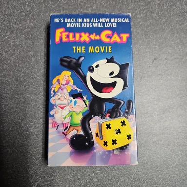 Felix the Cat The Movie VHS