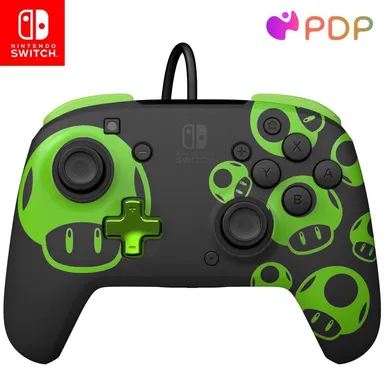 PDP REMATCH Enhanced Wired Nintendo Switch Pro Controller, Switch Lite/OLED