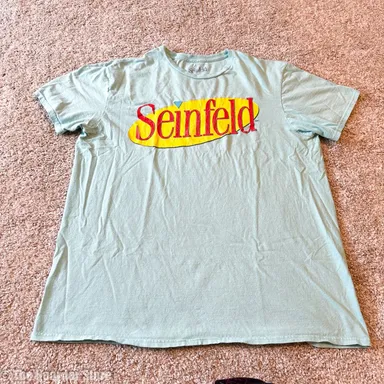 Seinfeld TV Show Logo Shirt Size Large