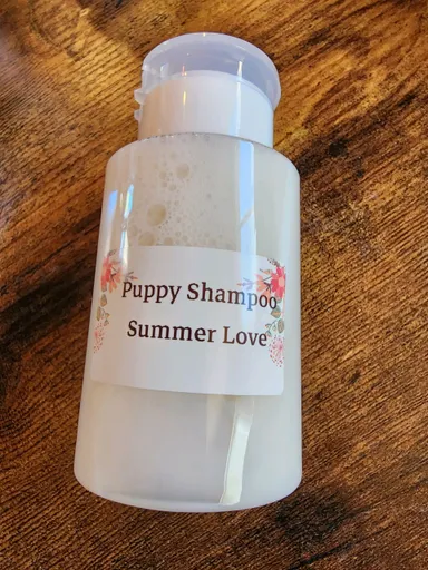 Puppy shampoo summer love