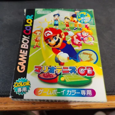Nintendo Gameboy Color CIB Mario Tennis Japanese import