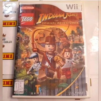 Indiana Jones The Original Adventures 🎮 Nintendo Wii Vintage Video Game 🔥