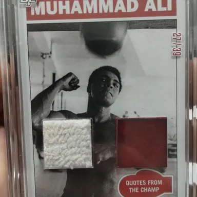 Muhammad Ali -Worn Memorabilia