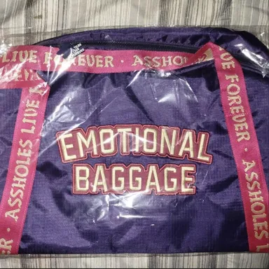 Emotional Baggage Duffle Bag - NWT - SOLD OUT online