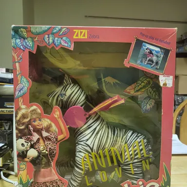 1988 Animal Lovin' Barbie Zizi the Zebra