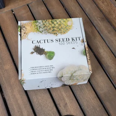 Small Cactus Variety Kit With 100 Seeds