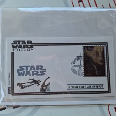 1995 Star Wars Yoda Stamp First Day of Issue