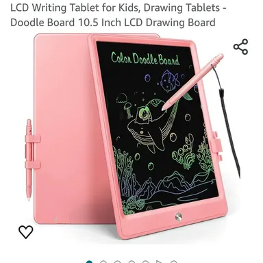 LCD writing and drawing tablet
