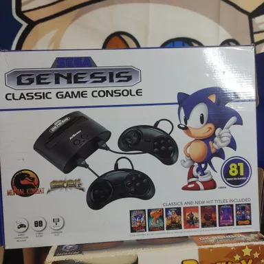 SEGA AT GAMES CONSOLE COMPLETE IN BOX 81 BUILT IN GAMES