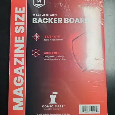 Magazine Backing Boards