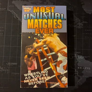 VHS - Wrestling - WWF Most Unusual Matches Ever