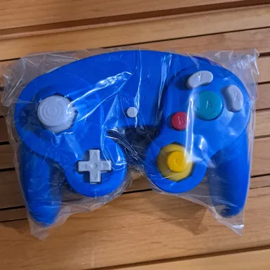 New Blue Controller For Nintendo Gamecube / Wii