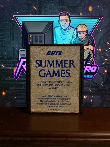 Atari - Summer Games - Text Label 