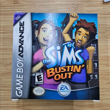 *BOX ONLY* GBA The Sims Bustin' out
