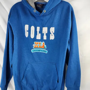 Indianapolis Colts Superbowl Champions XLI Hoodie Men's Size Med
