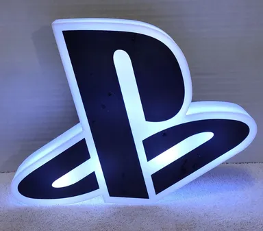 Paladone Playstation Logo Light - Desktop Game Room Lighting Battery / USB Power