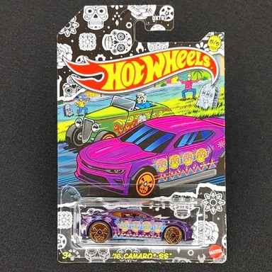 Hot Wheels '16 Camaro SS - Halloween (Day of the Dead) Series #5/5