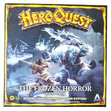 Avalon Hill HeroQuest The Frozen Horror Quest Pack New Sealed