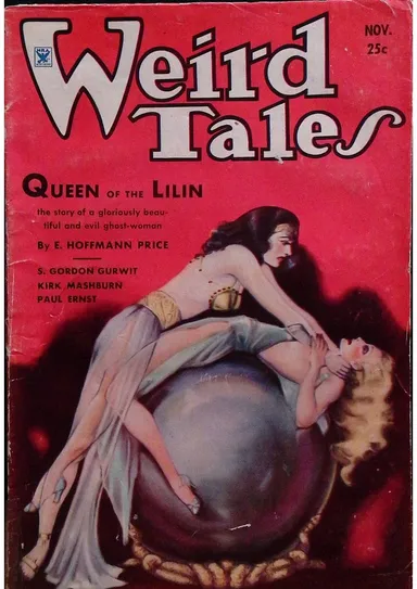 Weird Tales Pulp Magazine V24#5 , November 1934 G/VG