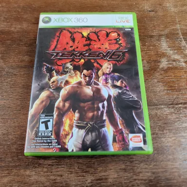 Microsoft Xbox 360 Tekken 6 CIB Game