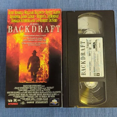 Backdraft VHS VGC