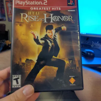 PS2 - Rise to honor (case only)