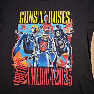 2023 Guns N' Rose's North American Tour shirt Medium