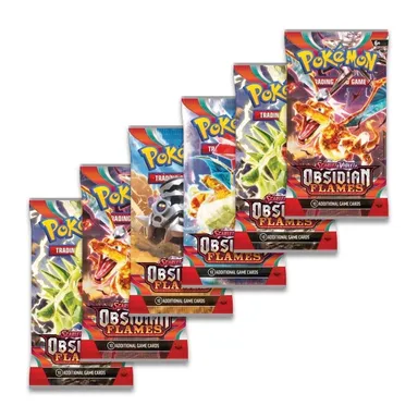 🔥 X6 Obsidian Flames booster packs 🌟