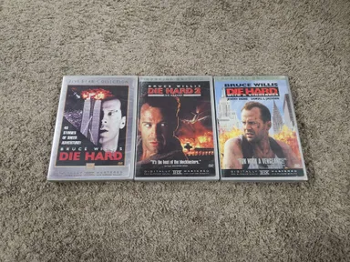 Die Hard 1, 2, 3, Trilogy DVD Movie Lot 