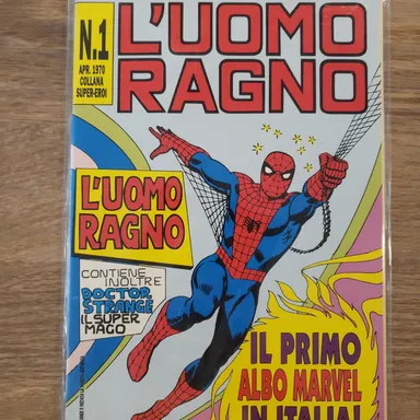 Luomo Ragno 1 Italy Reprint