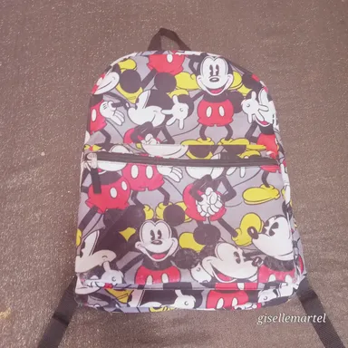 Mickey mouse graphic bookbag