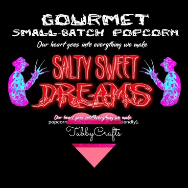 Salty Sweet Dreams🍿 Snack - Gourmet Small-Batch Popcorn