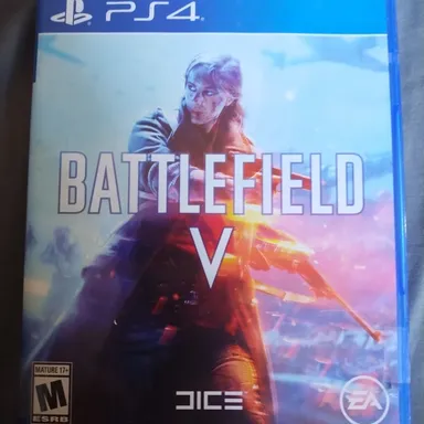 PS4 BATTLEFIELD 5 WITH CASE