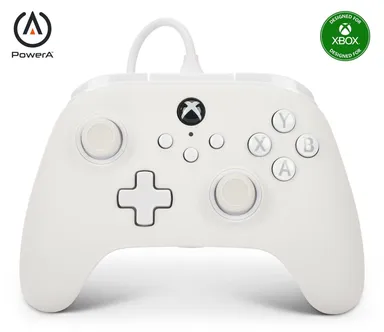 PowerA Advantage Wired Controller for Xbox Series X|S - Mist, White Xbox