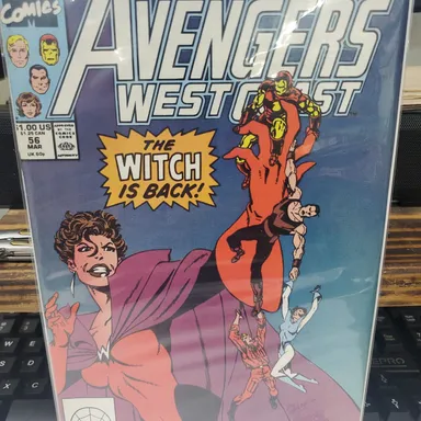 West Coast Avengers #56 key