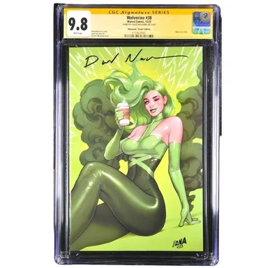 CGC 9.8 DNA signed wolverine #38 virgin cover Polaris fall of x variant