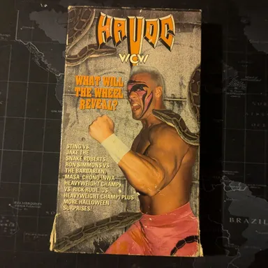 VHS - Wrestling - WCW Halloween Havoc 1992