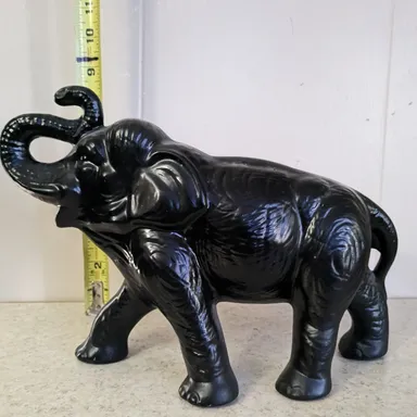 Vintage Black Elephant