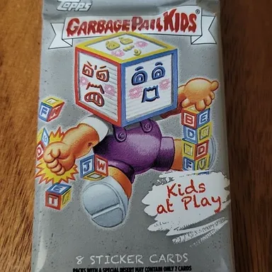 Garbage Pail 2024 Kids Kids At Play Factory Sealed 1x Pack- 8 Cards Per Pack