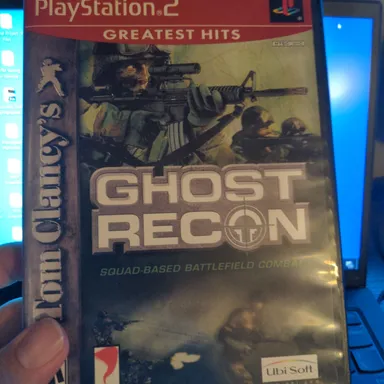 PS2 - Ghost Recon (Case & Manual Only)