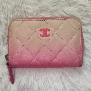 CHANEL Ombre Card Wallet