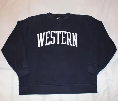 Y2K Western University Gear for Sports Crewneck Sweatshirt
