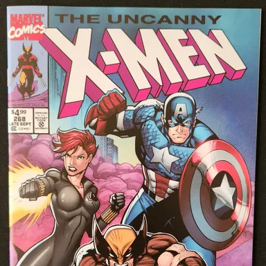 Uncanny X-Men #268 1:25 Lim 🍆