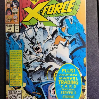 1992 X-Force #17 - X-cutioner's Song Part 8 - SEALED with card - VF/NM