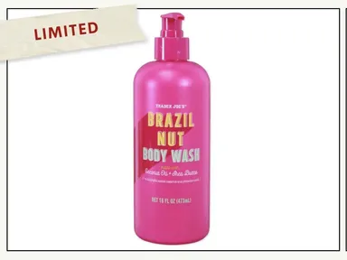 NEW Trader Joe’s Brazil Nut Body Wash made with Coconut Oil & Shea Butter 16 oz