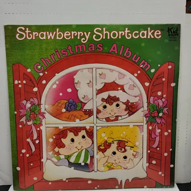 Vintage SSC Strawberry Shortcake Christmas Album Record
